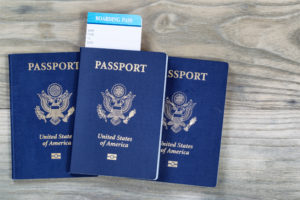 USA passport cover